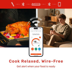 Meatmeet sonde en usage sur grill offrant surveillance fiable pendant cuisson