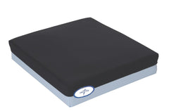 Medline coussin gel mousse face avant montrant la forme et le confort pour assise améliorée