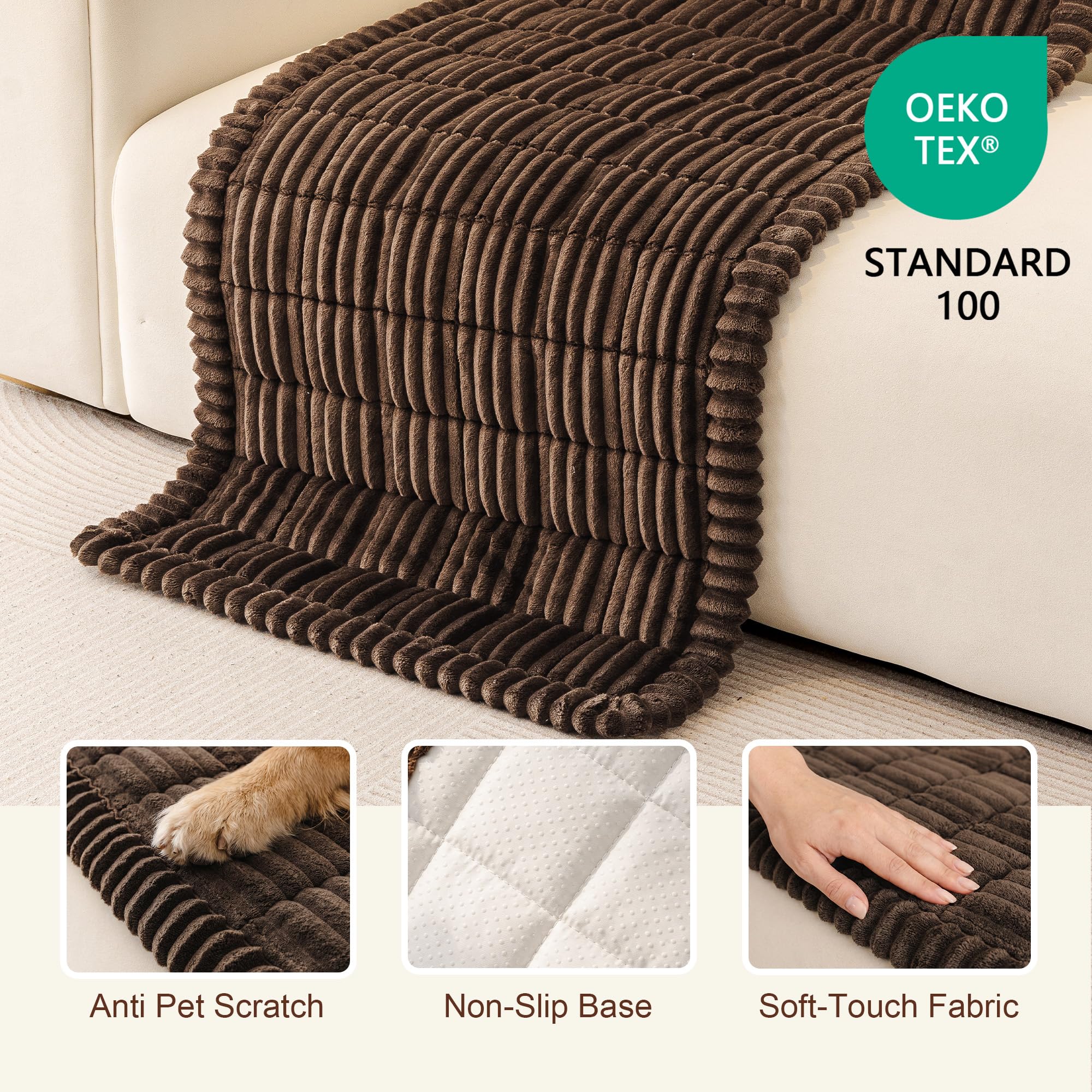 MEETSKY chien assis sur la housse illustrant protection et confort