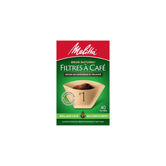 Melitta gros plan sur la texture du papier naturel pour extraction pure