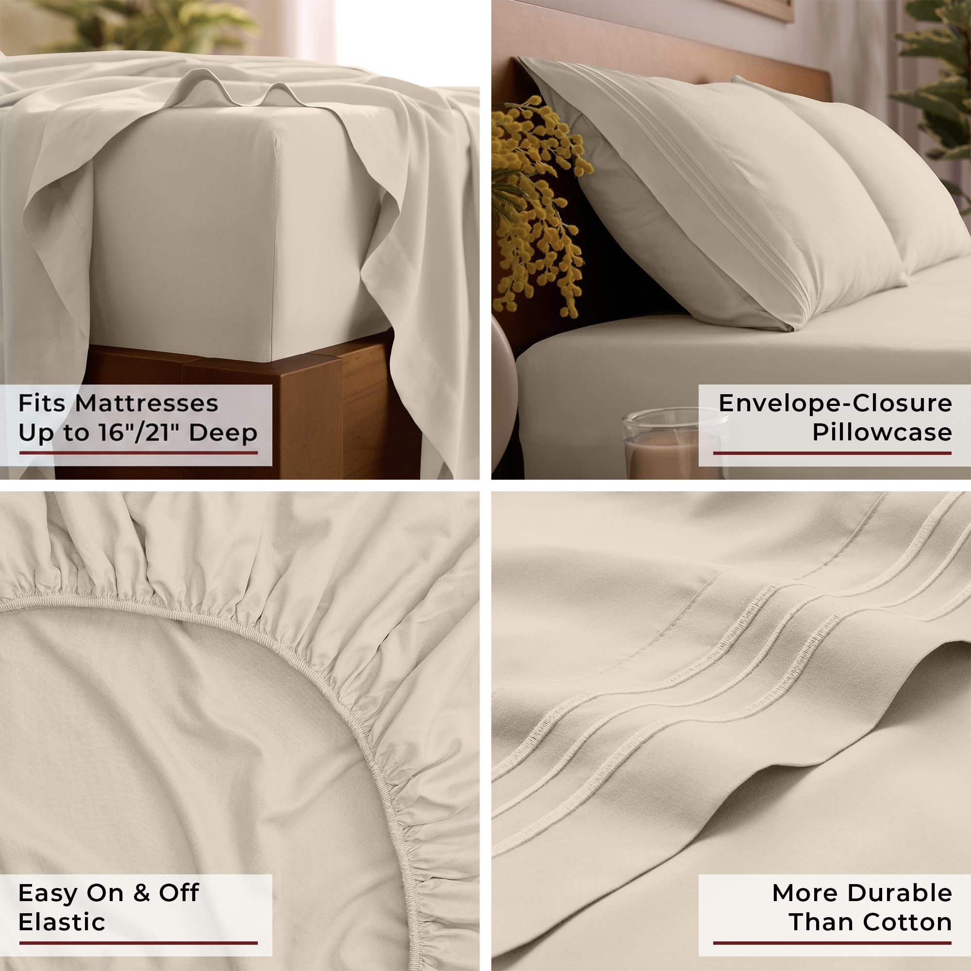 Mellanni comparaison échelle dimensions indiquant profondeur 16 pouces