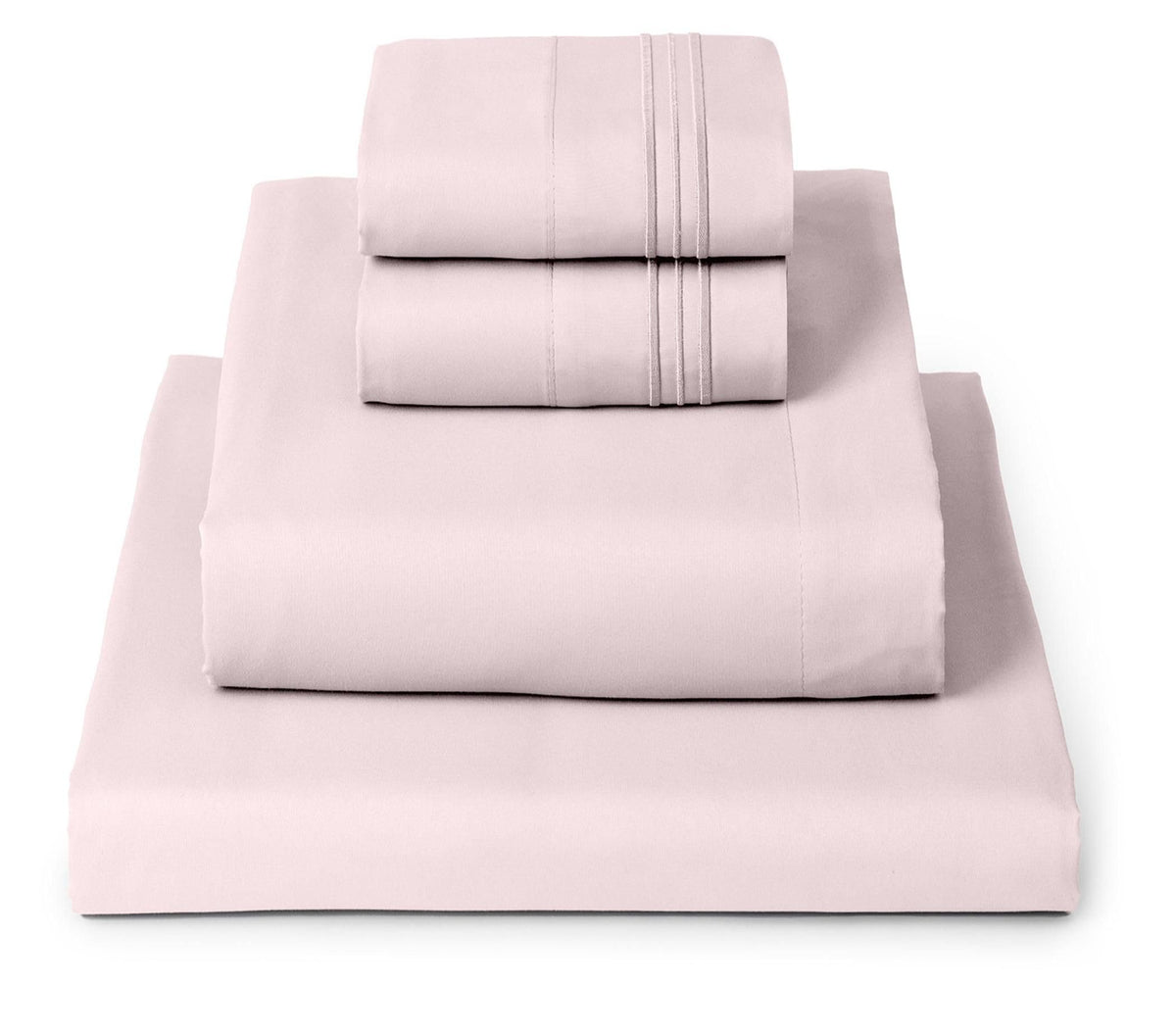 Mellanni packaging avant montrant couleur blush et présentation élégante