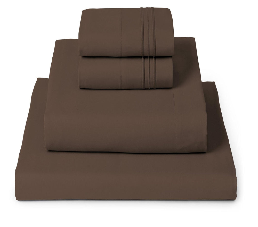Mellanni packaging face avant montrant l'ensemble et la couleur marron, attractif