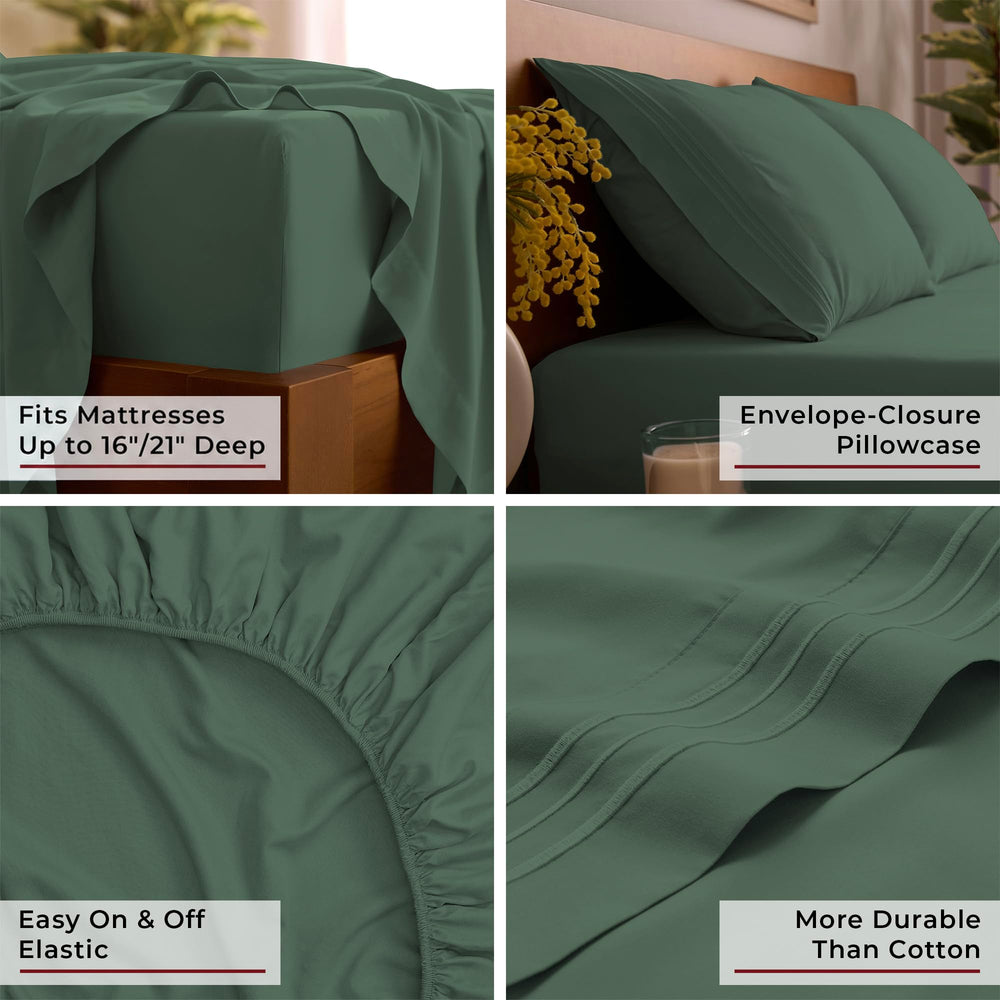 Mellanni détail élastique drap-housse maintien sécurisé du matelas