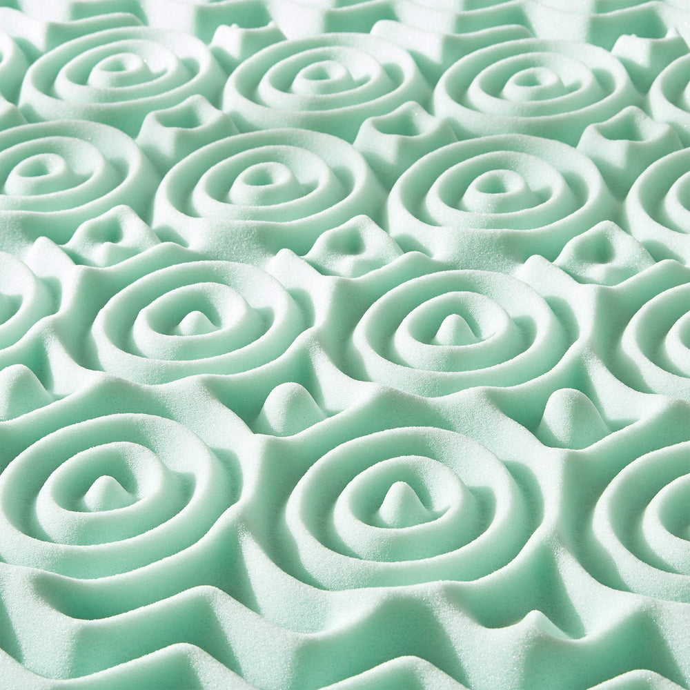 Mellow surmatelas emballé compact facilitant livraison et rangement