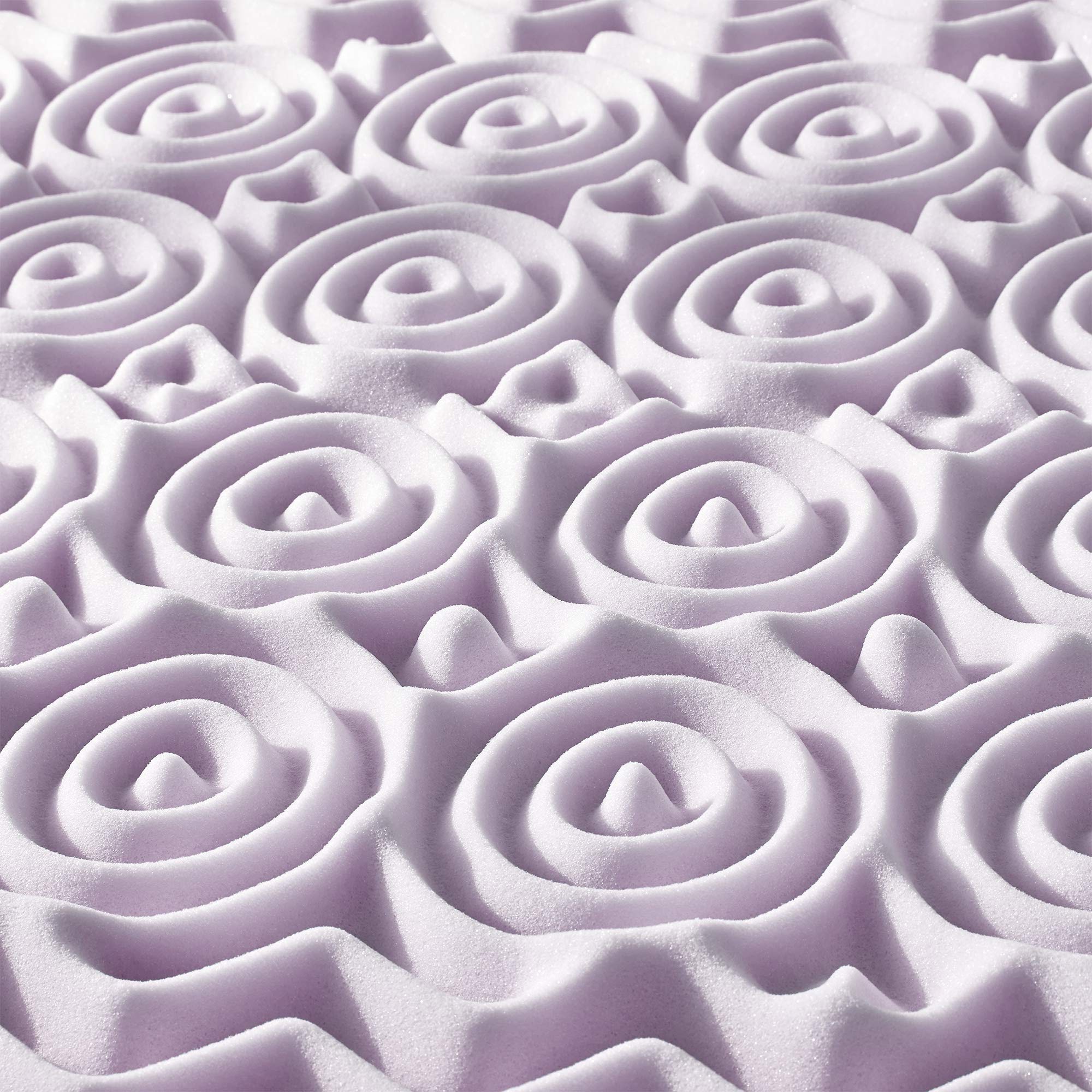 Mellow surmatelas posé dans un dortoir illustrant confort amélioré et gain d'espace
