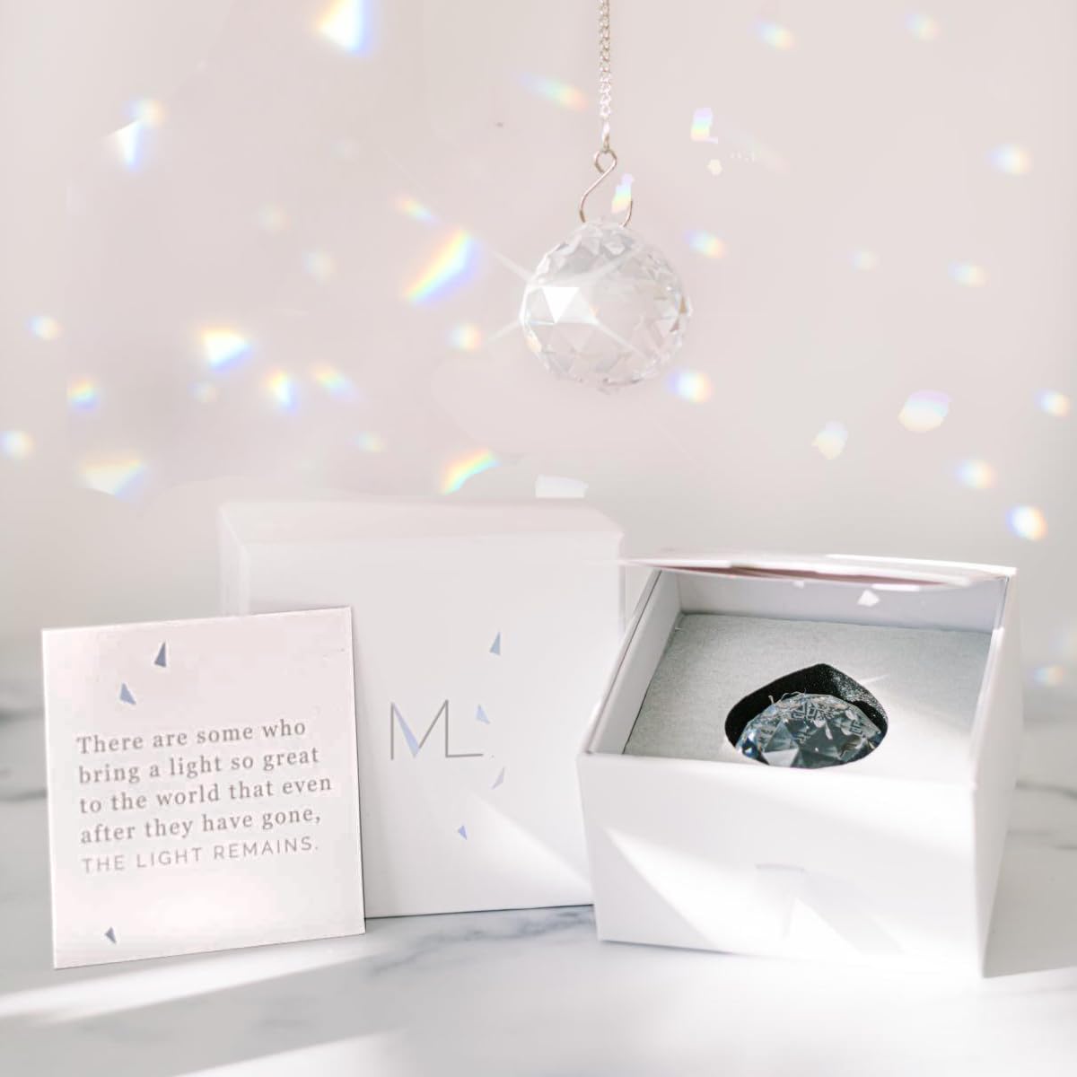 Memorialight face avant montrant design discret et apaisant