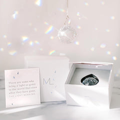 Memorialight face avant montrant design discret et apaisant