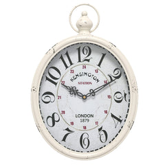 Menterry horloge ovale face visible apporte charme rétro