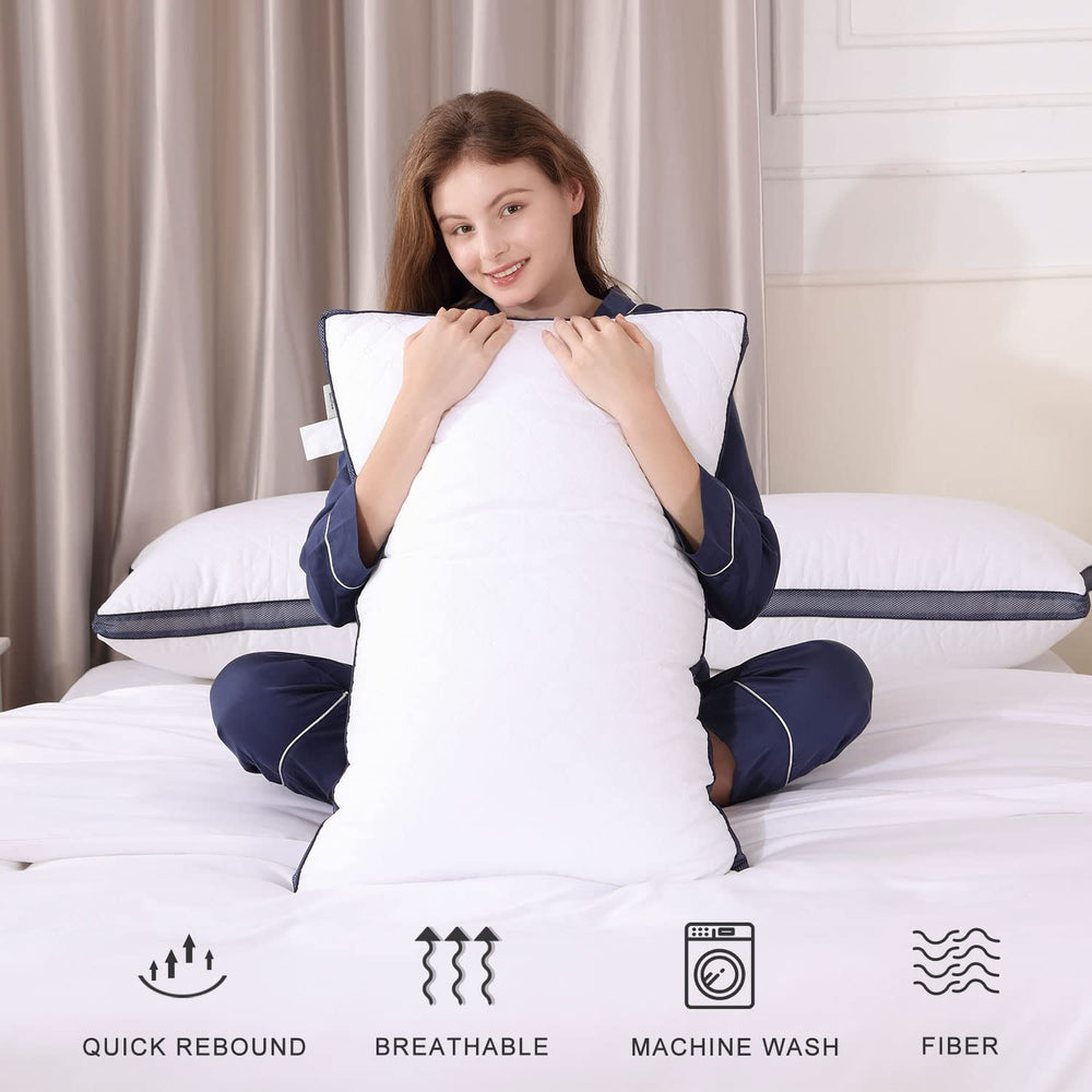 Meoflaw oreiller comparaison taille standard dimensions claires