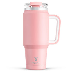 Meoky gobelet 32 oz face avant Blush montrant le design et la capacité