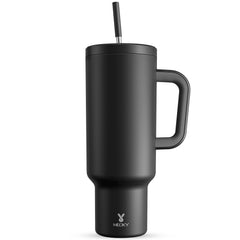 Meoky gobelet face Night montrant design et capacité, garde la boisson prête