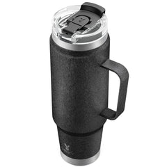 Meoky tumbler face avant montrant finition Night et capacité visible, pratique pour voyages