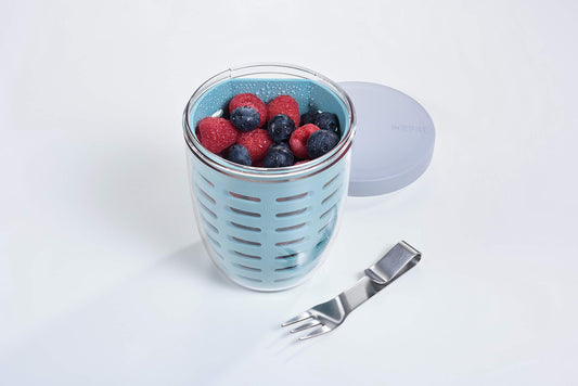 Mepal Fruitpot Ellipse panier intérieur présenté pour rincer fruits facilement