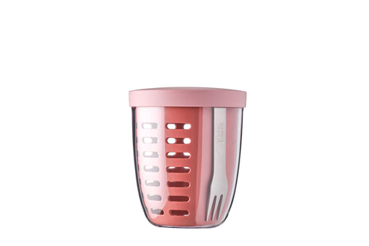 Mepal Fruitpot Ellipse vue de face montrant design compact et gain de place