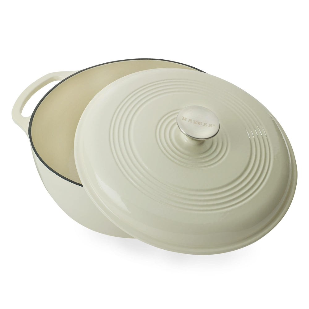 Mercer Culinary vue intérieure montrant surface émaillée facile à nettoyer