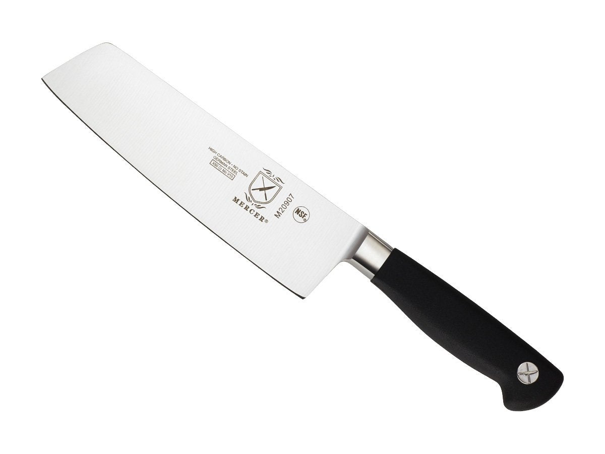 Mercer Culinary lame rectangulaire montrant précision et coupe nette
