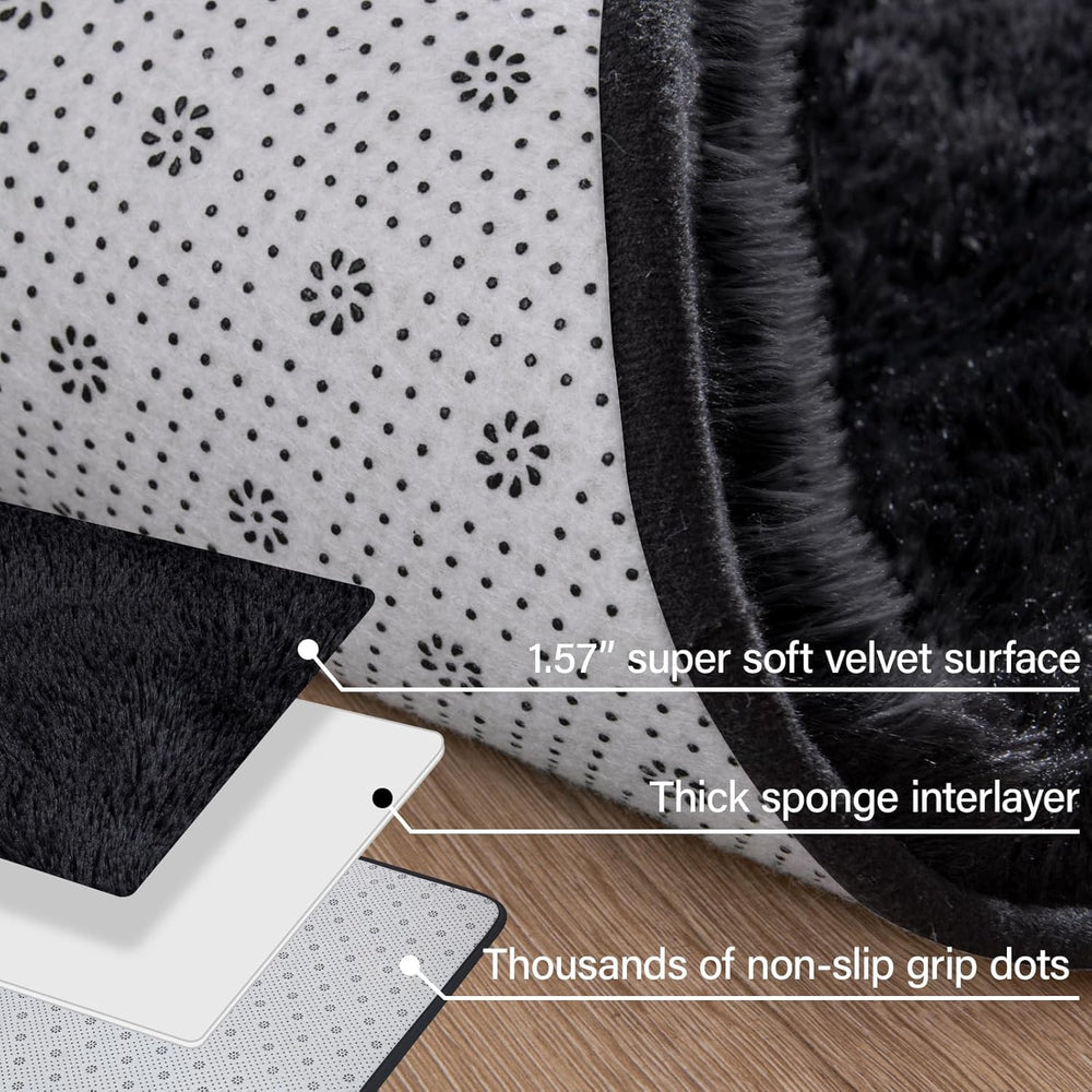 Merelax tapis au pied du lit offrant confort de sortie de lit