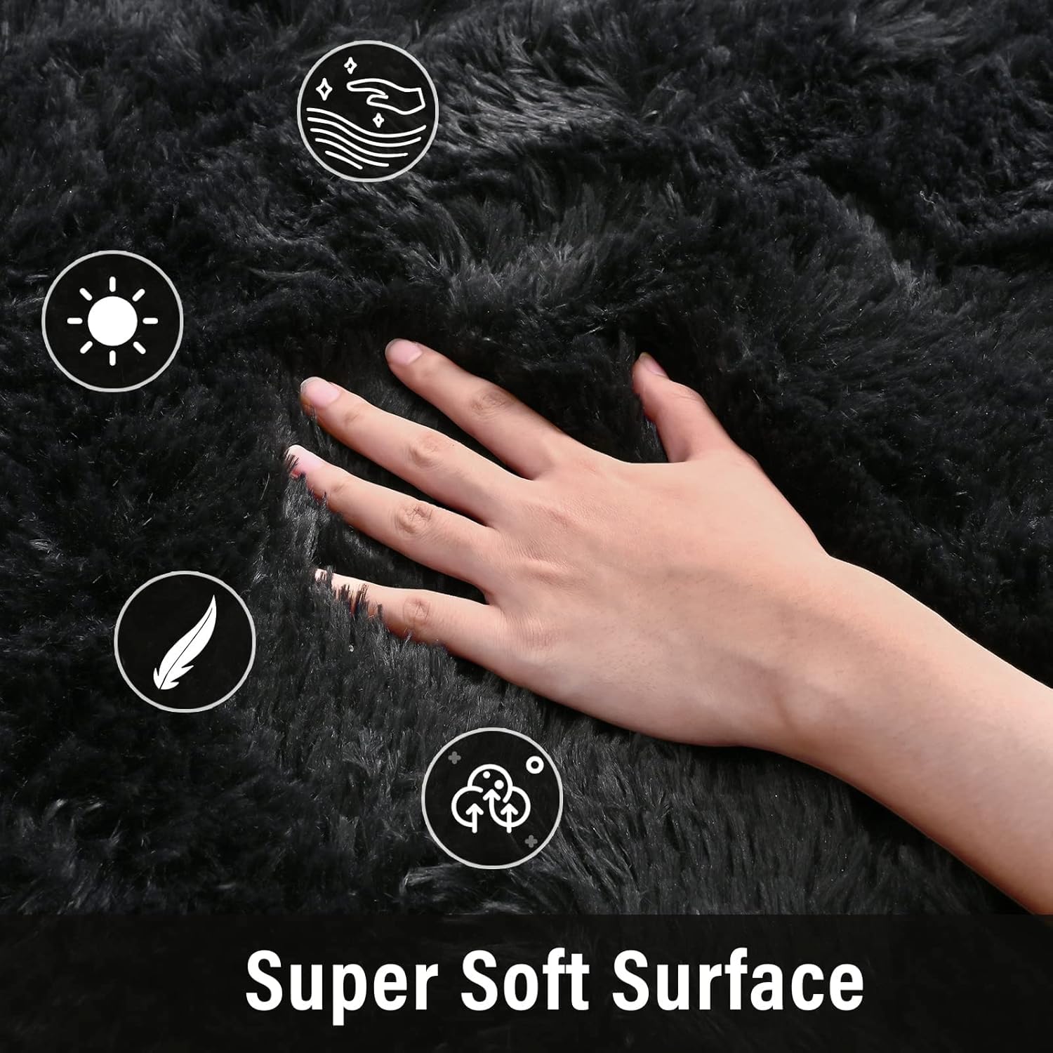 Merelax tapis en salon sous table basse apportant chaleur décor