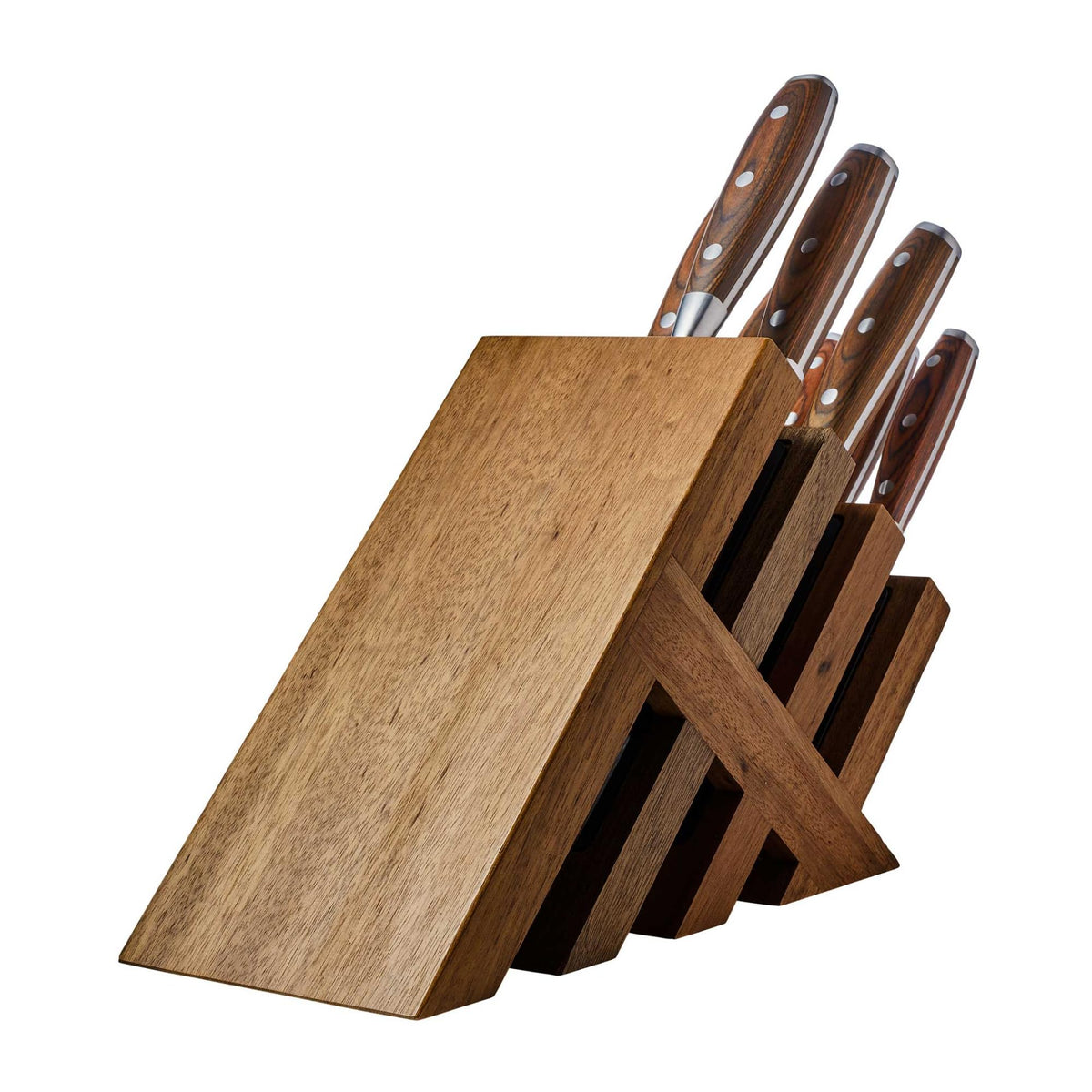 Messermeister Avanta face ensemble montrant design et rangement sécurisé