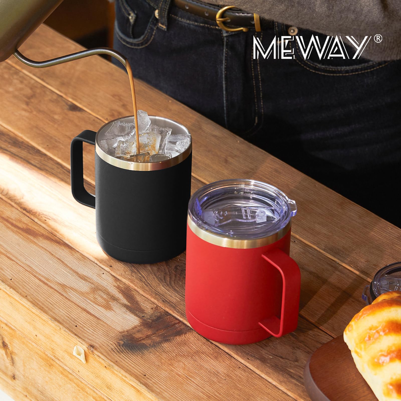 MEWAY gobelet utilisé en voiture pour boire sans renverser