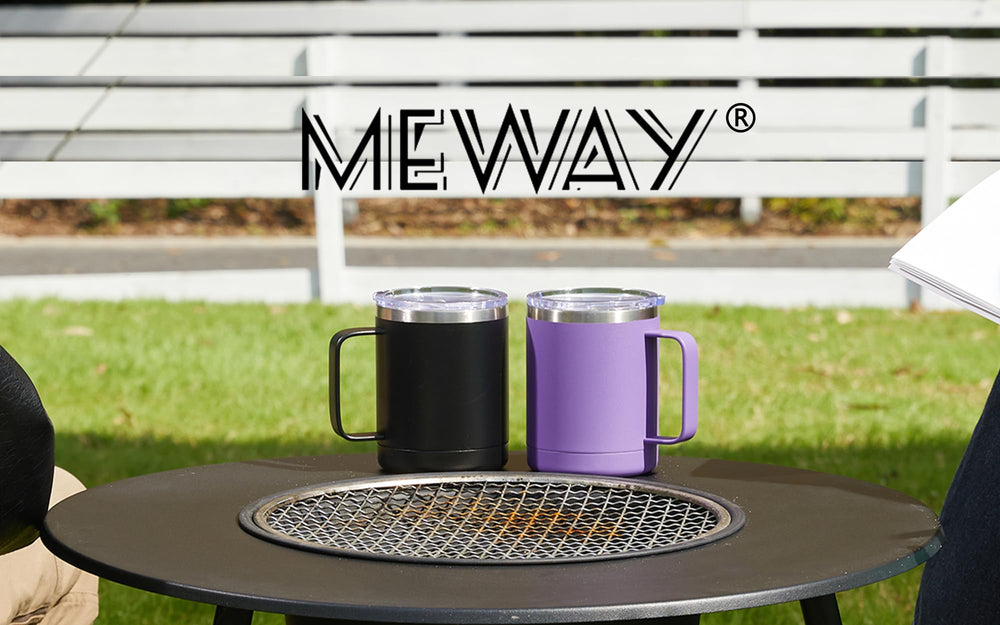 MEWAY gobelet dans porte-gobelet de voiture maintien sécurisé en route