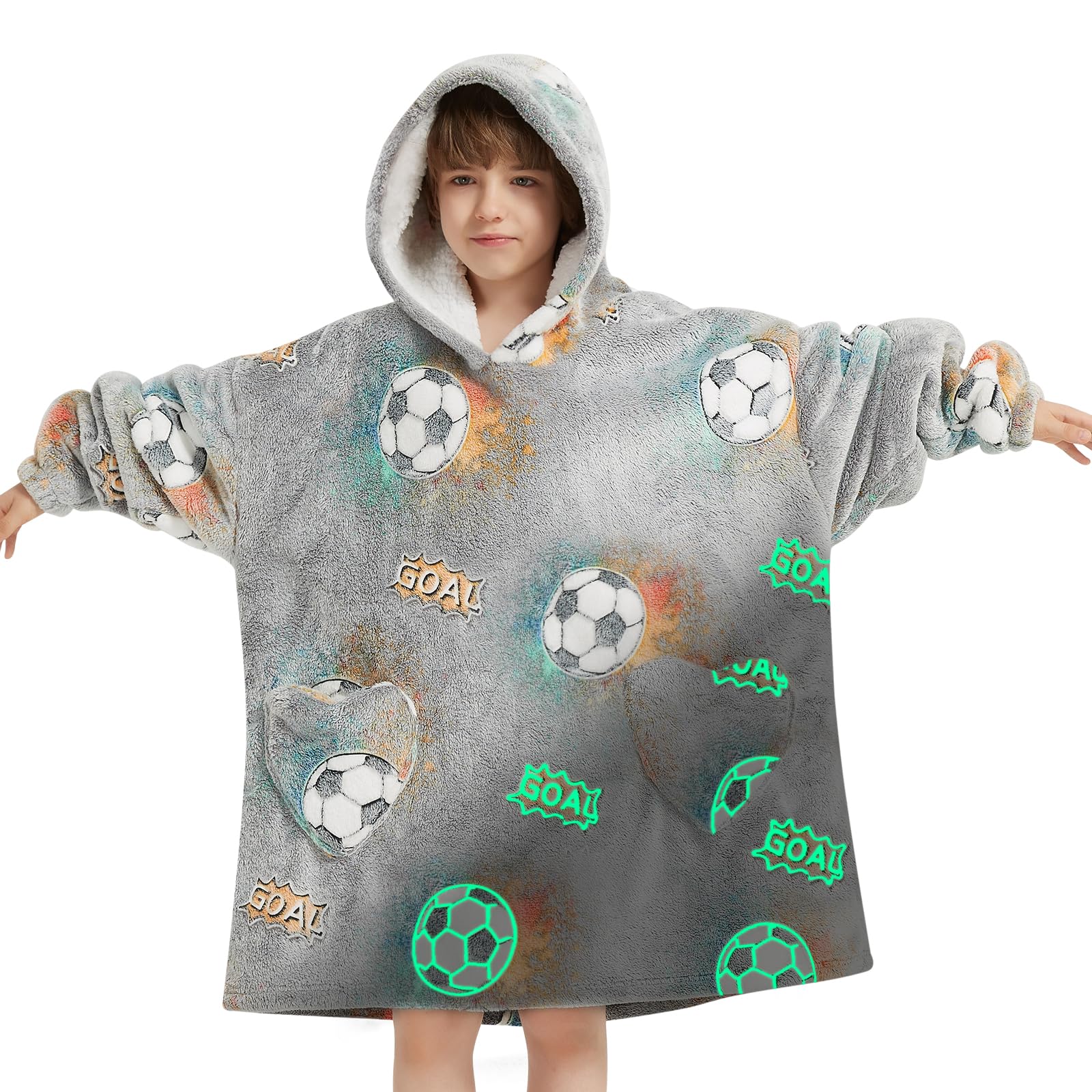 mewkou hoodie devant plié montrant coupe oversize et confort