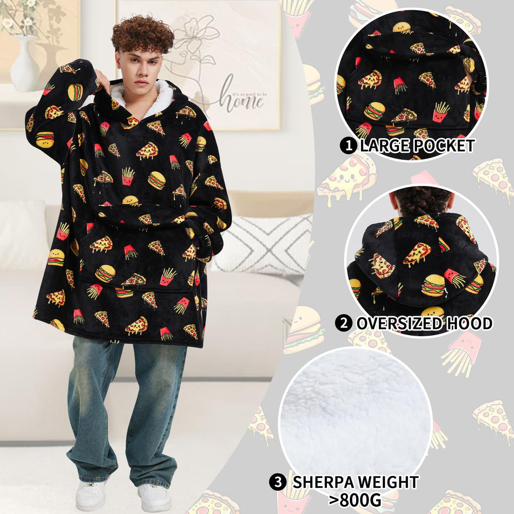 Mewkou hoodie porté sur canapé montrant confort et liberté de mouvement