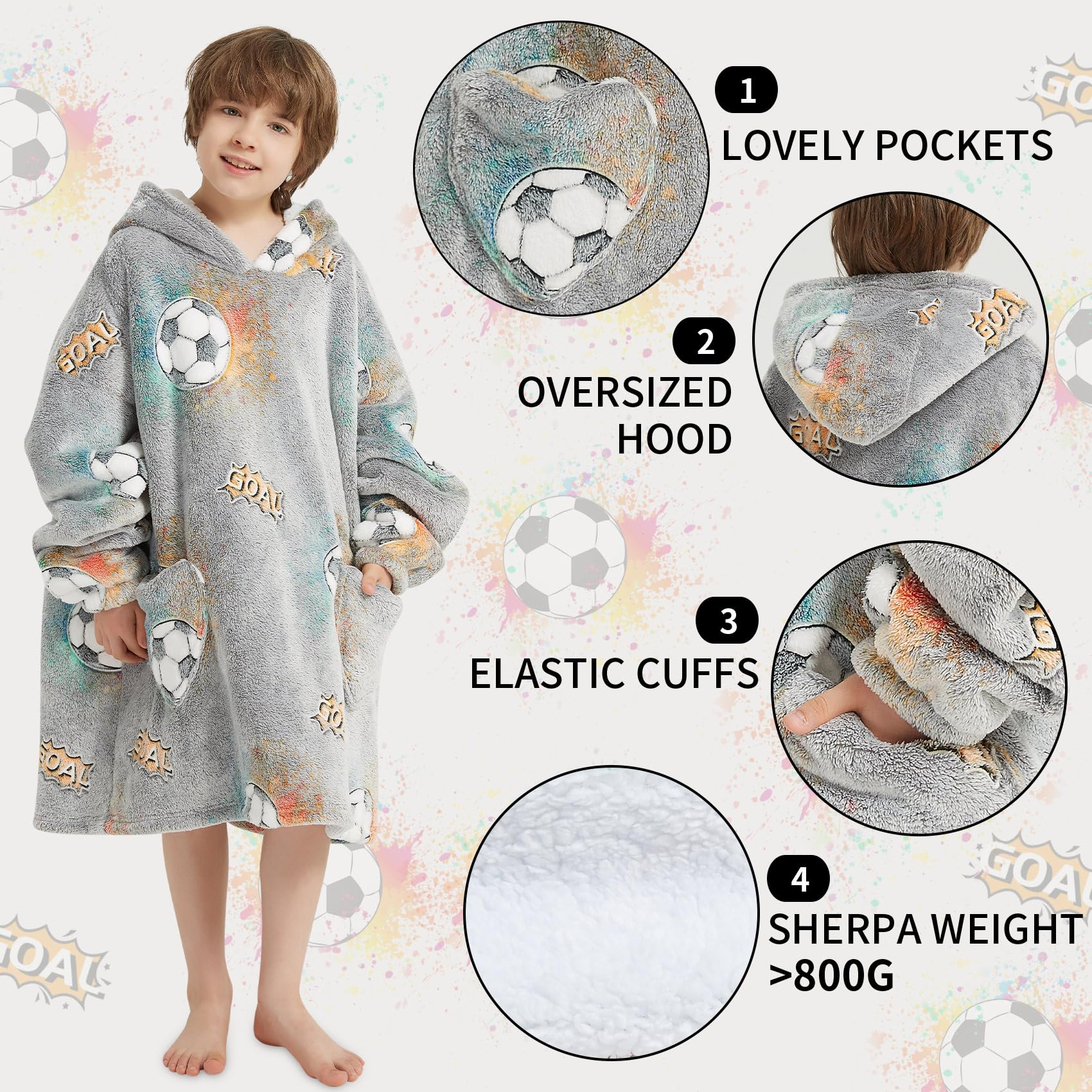 mewkou poche frontale large gardant mains au chaud et rangement pratique