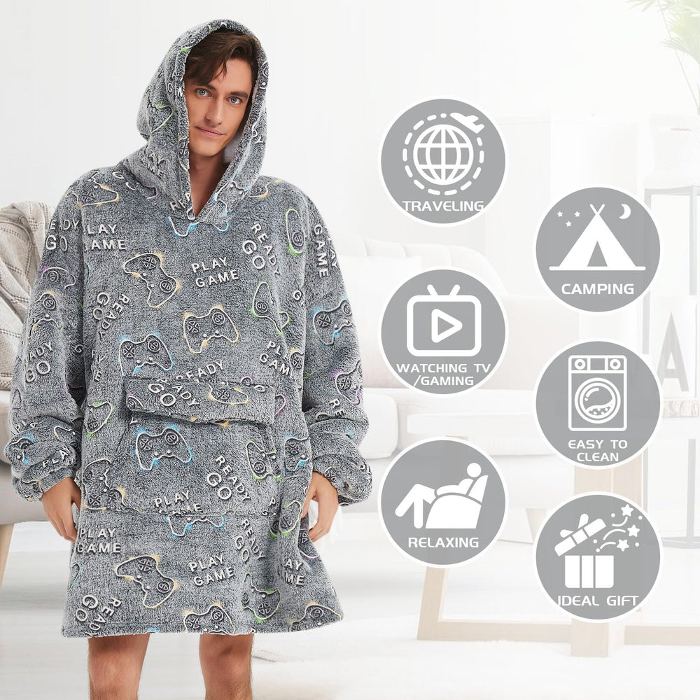 Mewkou portée par adulte montrant coupe oversize et aisance
