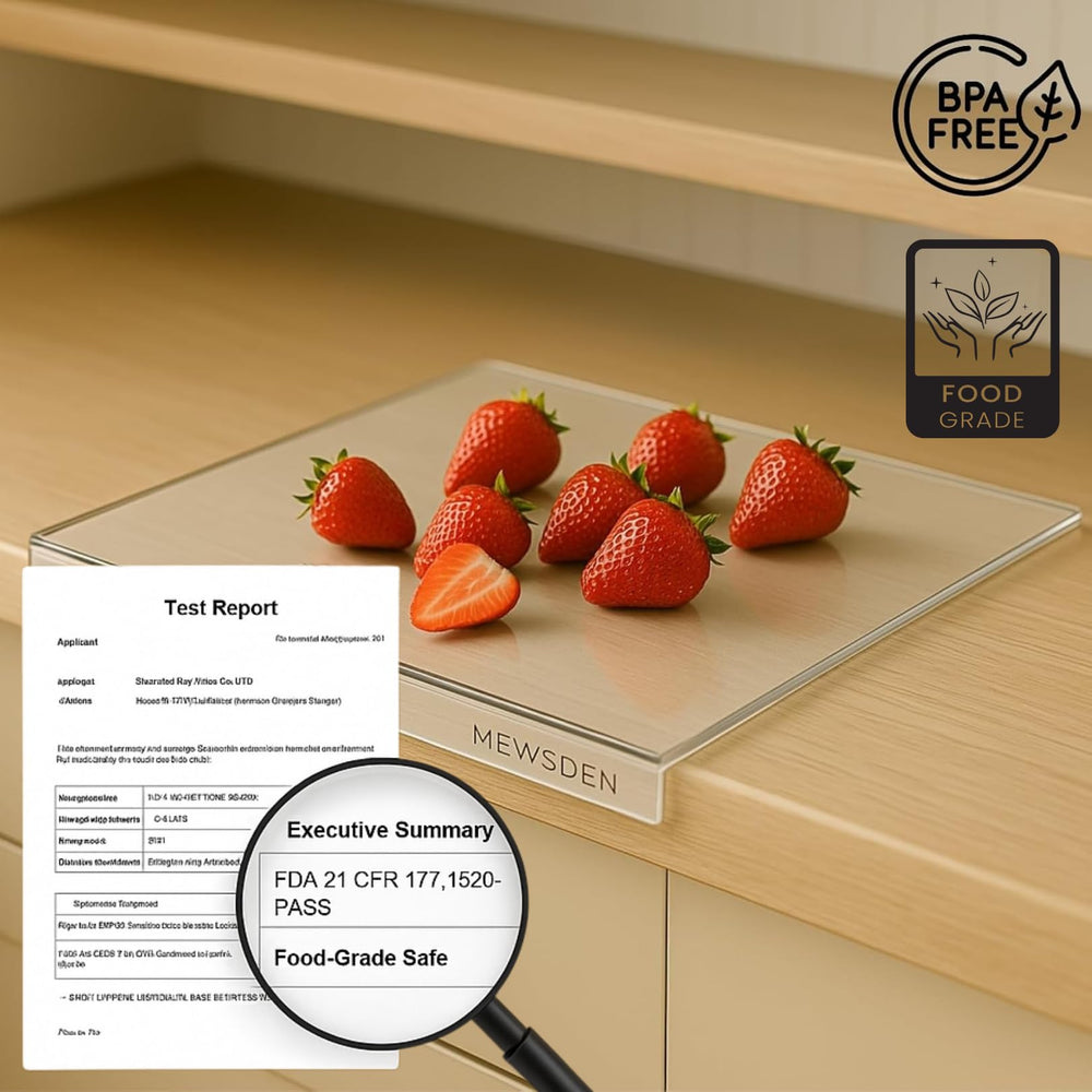 MEWSDEN planche utilisée pour découper des fruits avec précision