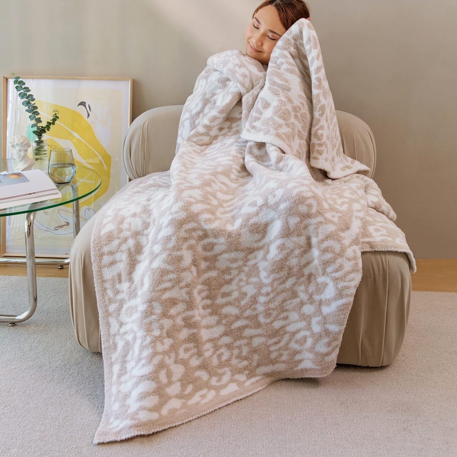 MH MYLUNE HOME plaid plié compact prêt à ranger ou emporter facilement