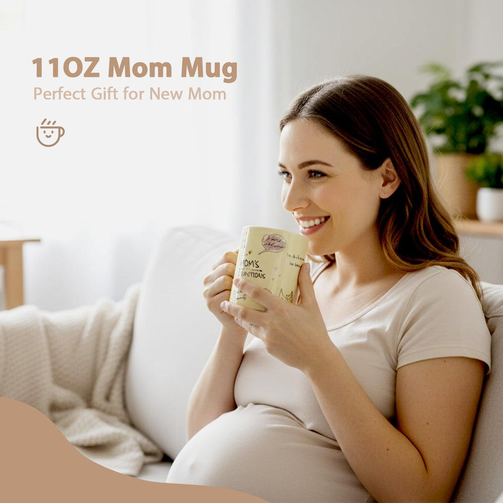 MHSMHL mug « Mama » gros plan offrant réconfort lors des pauses