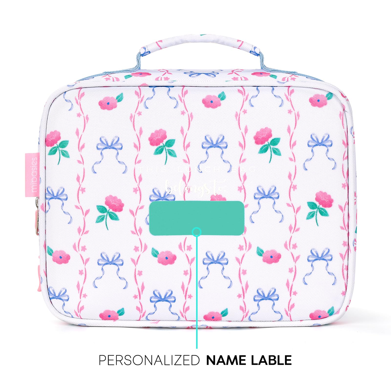 mibasies enfant utilisant la lunch box à la récréation, repas organisé