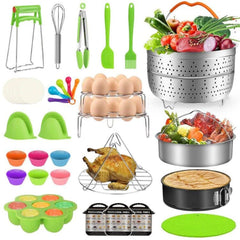 MIBOTE coffret complet montrant tous les accessoires et gain d'espace