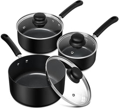 MICHELANGELO casserole vue avant, design noir et utilité quotidienne
