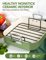 MICHELANGELO grille inox dans le plat, meilleure circulation de chaleur