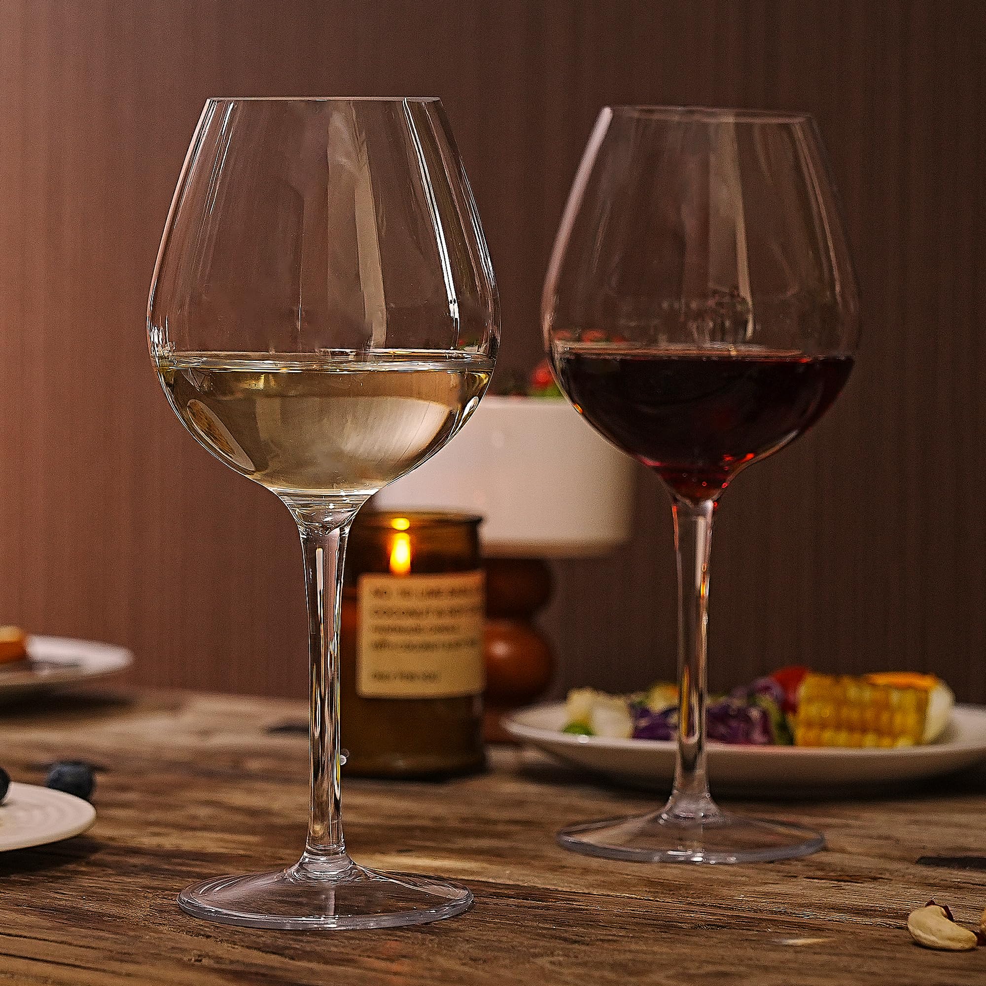 MICHLEY verre rempli de vin rouge montrant aération et présentation