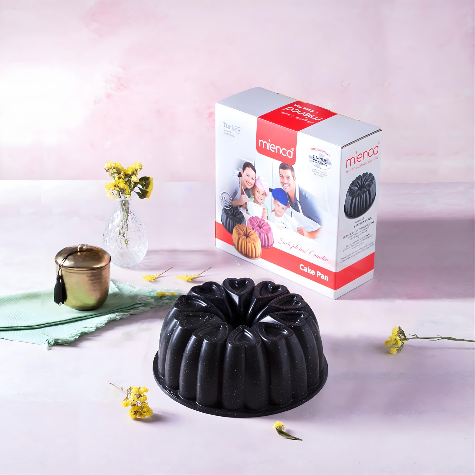 MIENCA moule en cours de cuisson dans un four pour cuisson uniforme
