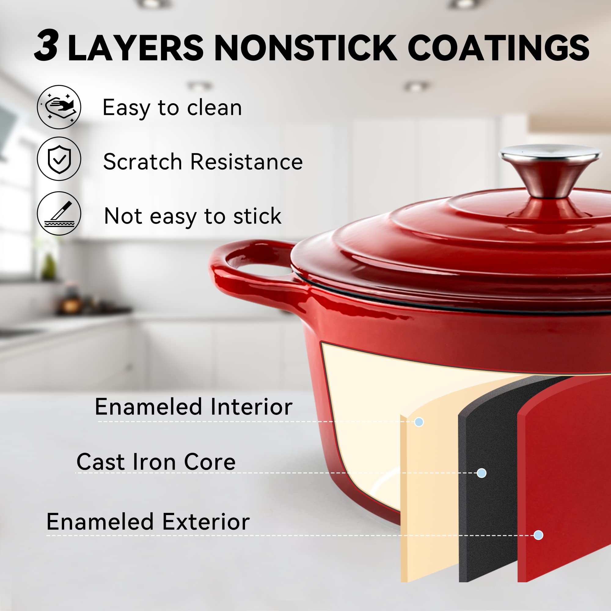 Miereirl cocotte en usage au four pour cuire un pain croustillant et moelleux