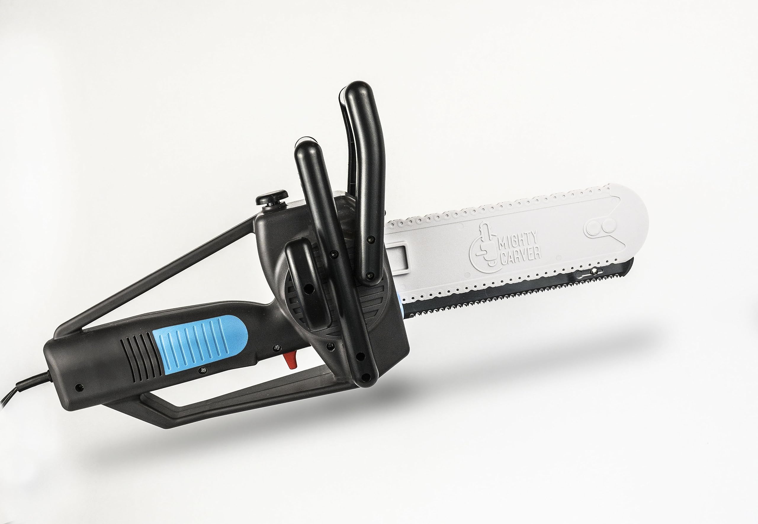 MIGHTY CARVER emballage avant montrant le produit et ses usages pratiques