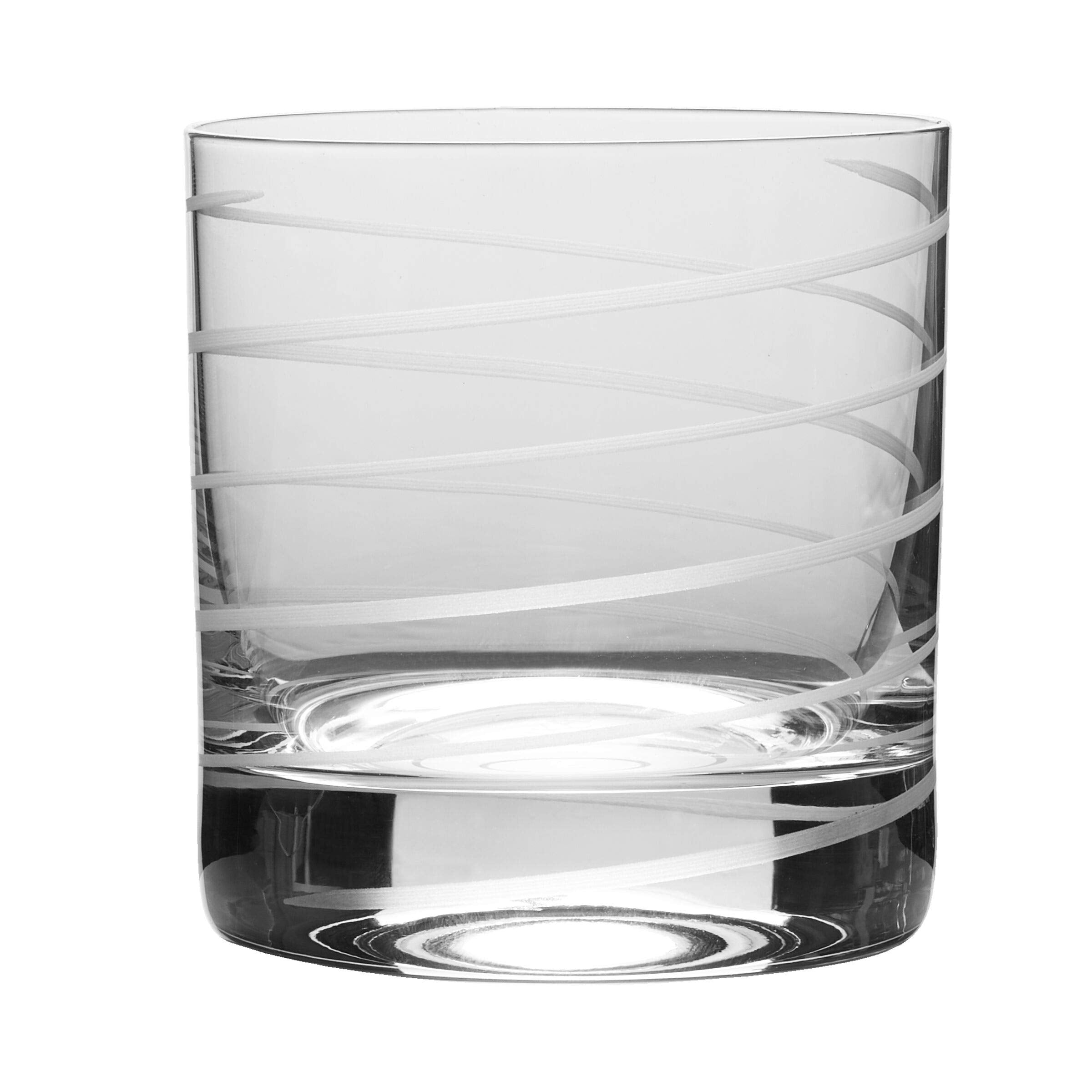 Mikasa verre à l’échelle de la main montrant la contenance pratique