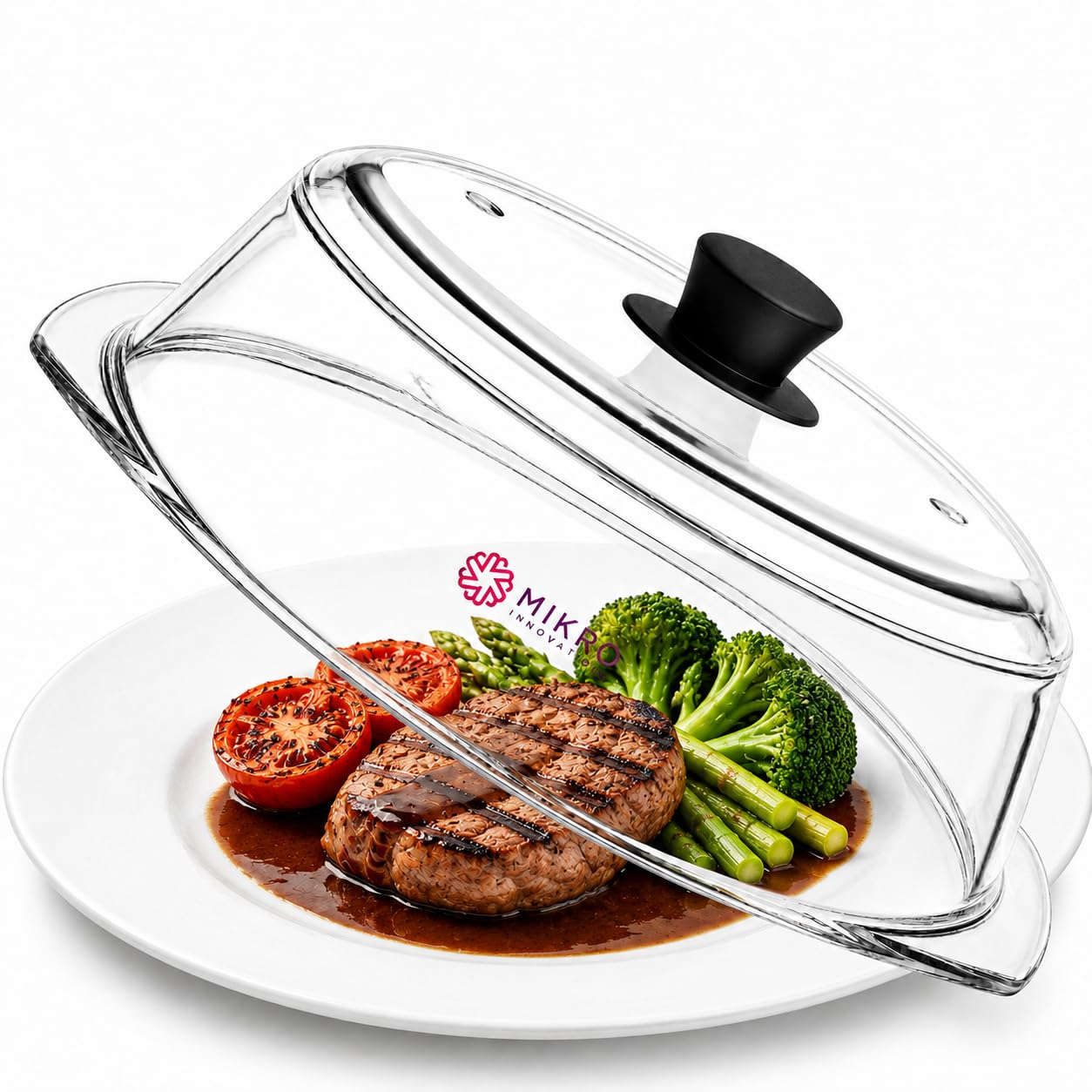 Mikro Innovations couvercle face avant transparent pour surveiller la cuisson
