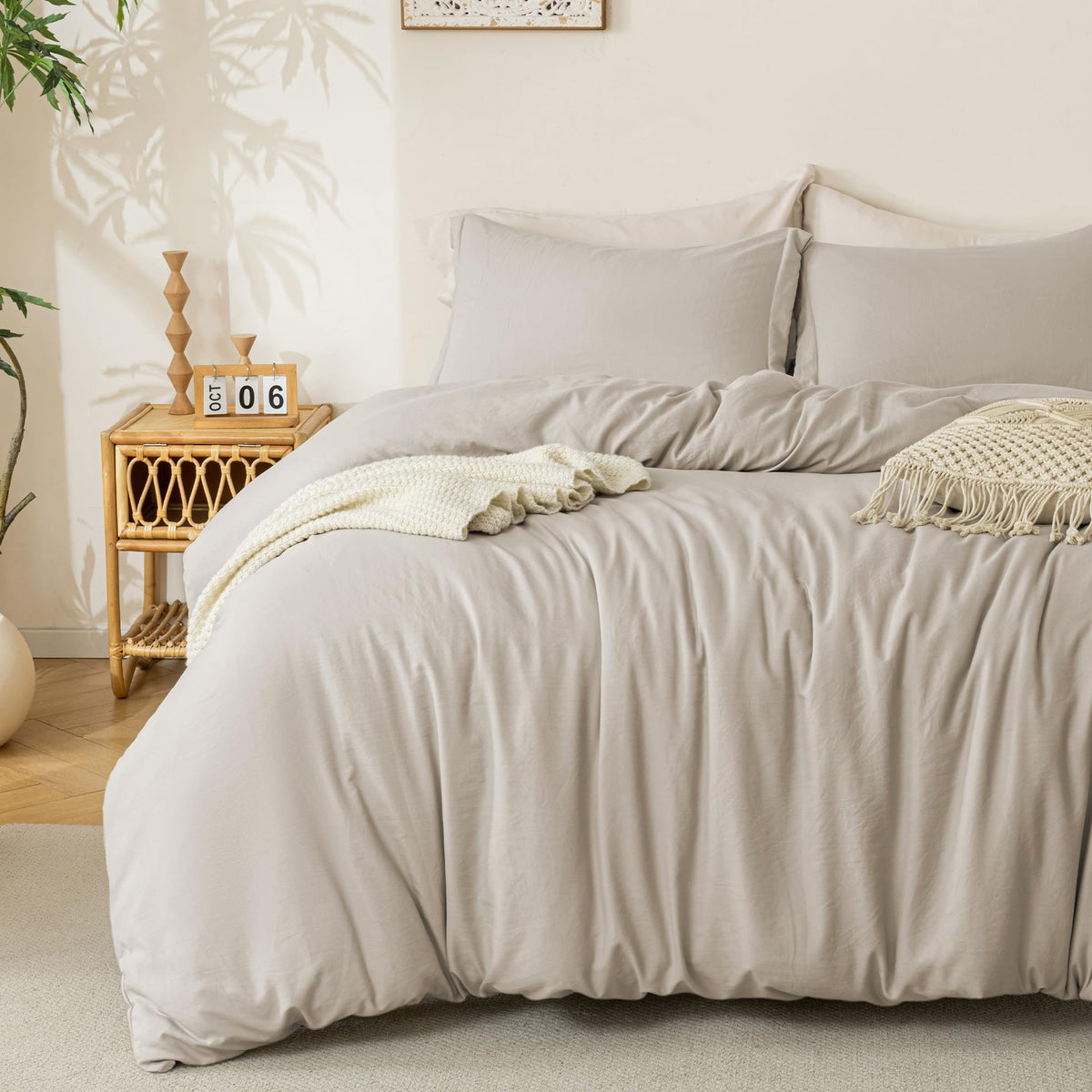 MILDLY housse de couette face entière affichant un rendu soigné et contemporain