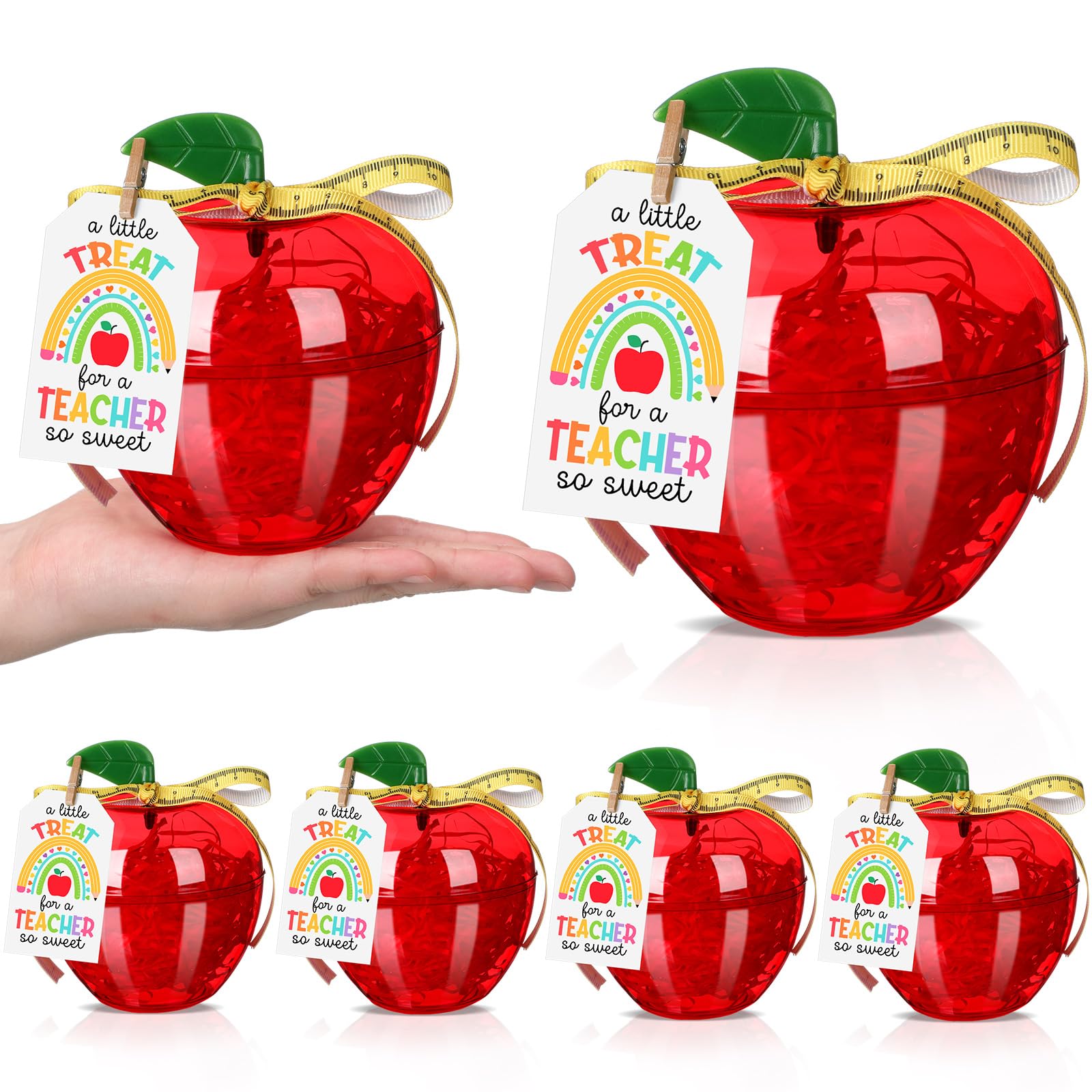 Mimorou contenant pomme face avant, design attrayant pour cadeaux