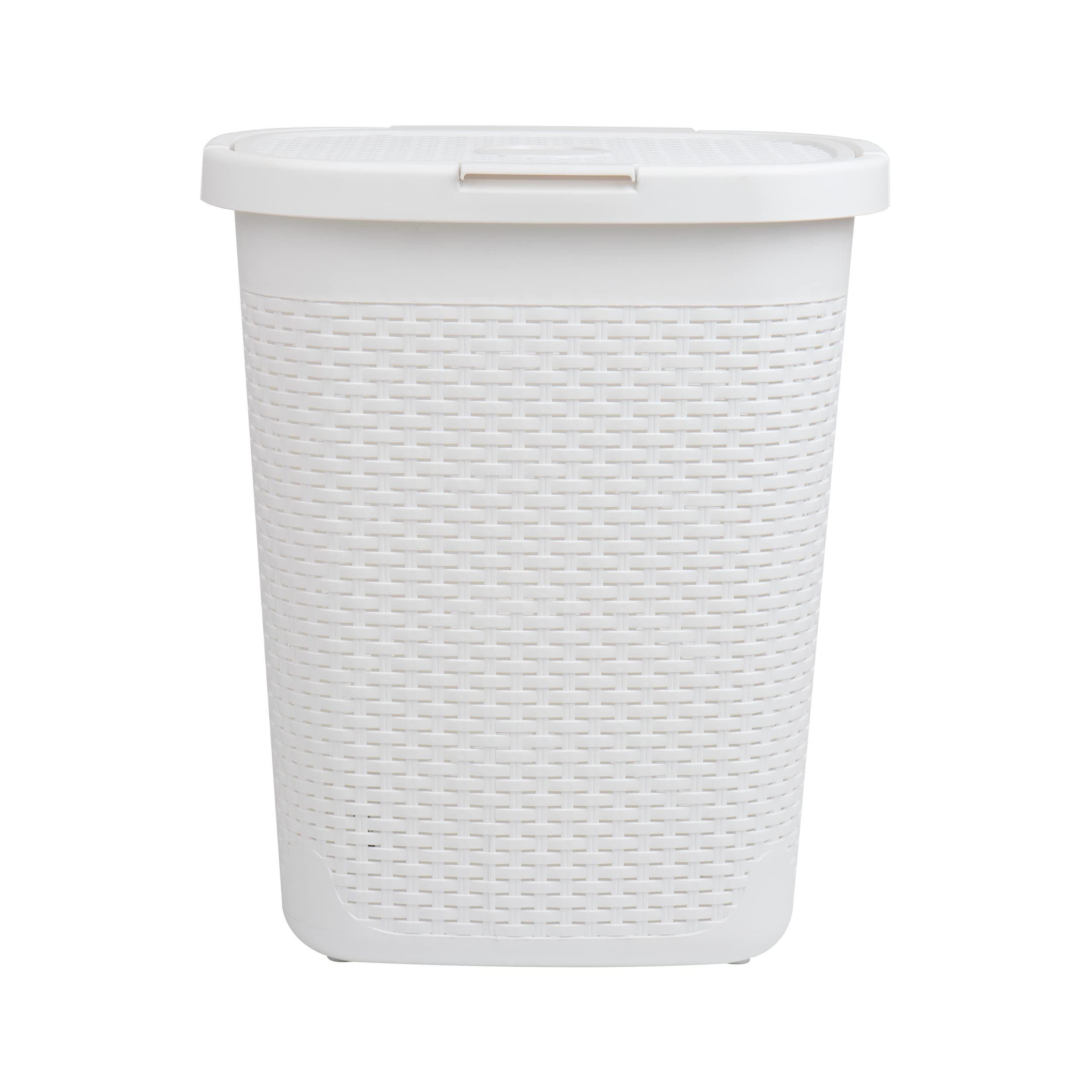 Mind Reader panier dans une salle de bain moderne pour rangement discret