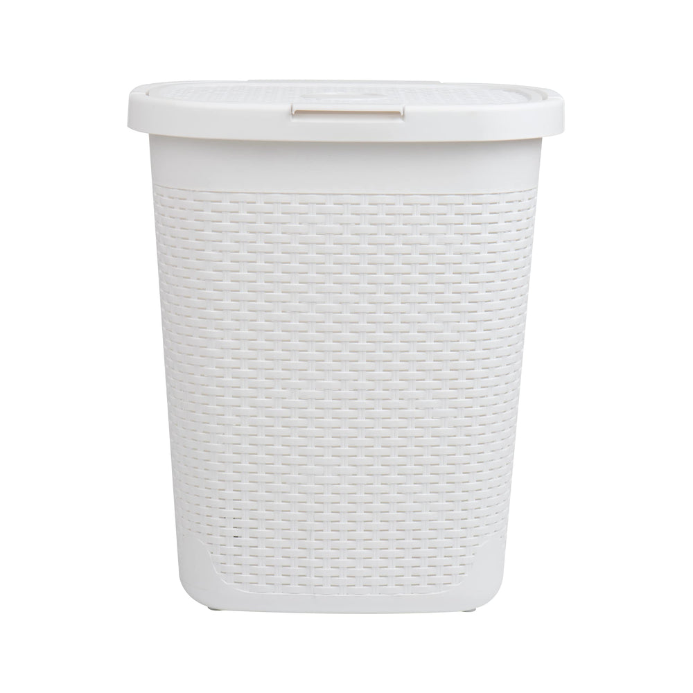 Mind Reader panier dans une salle de bain moderne pour rangement discret