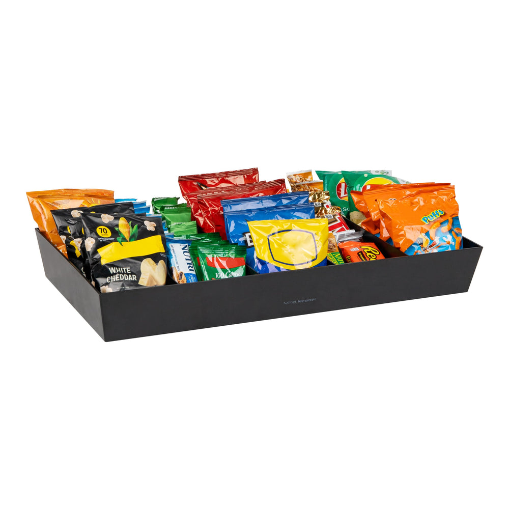 Mind Reader rempli de chips et bonbons accès rapide aux snacks