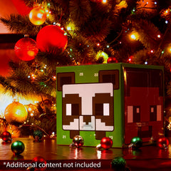Minecraft gros plan texture Creeper montrant détail et qualité d'impression