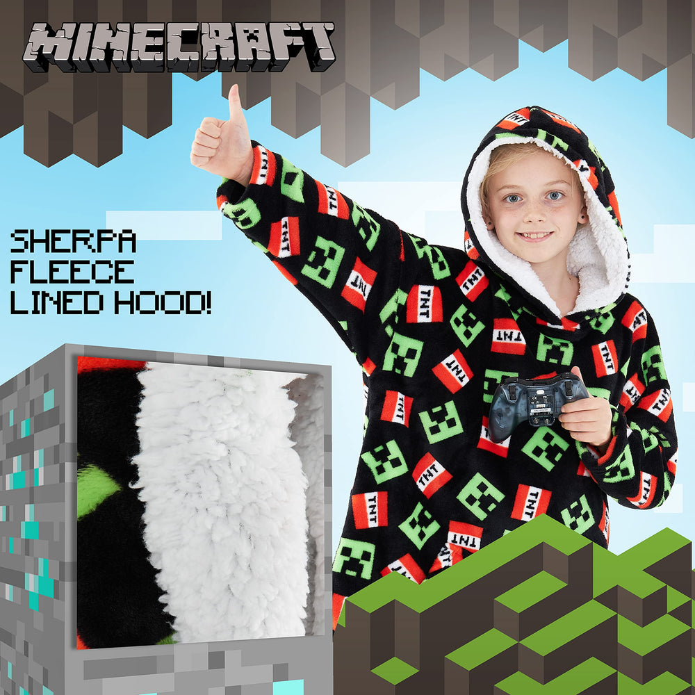 Minecraft gros plan motif imprimé reconnaissable pour fans
